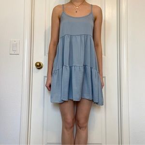 Audrey 3+1 Baby Blue Babydoll Dress🐋